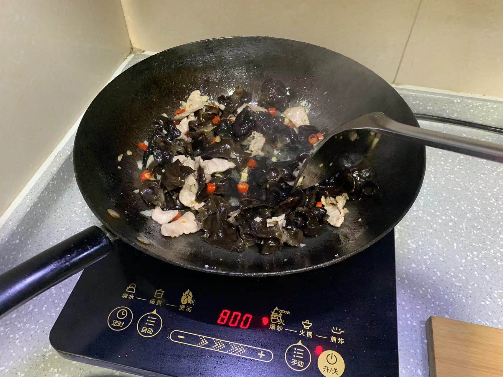 全部翻炒均匀