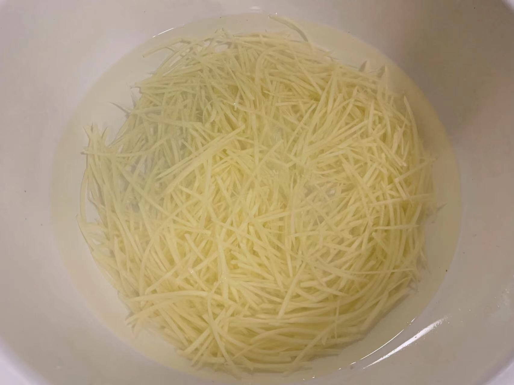 清水浸泡
