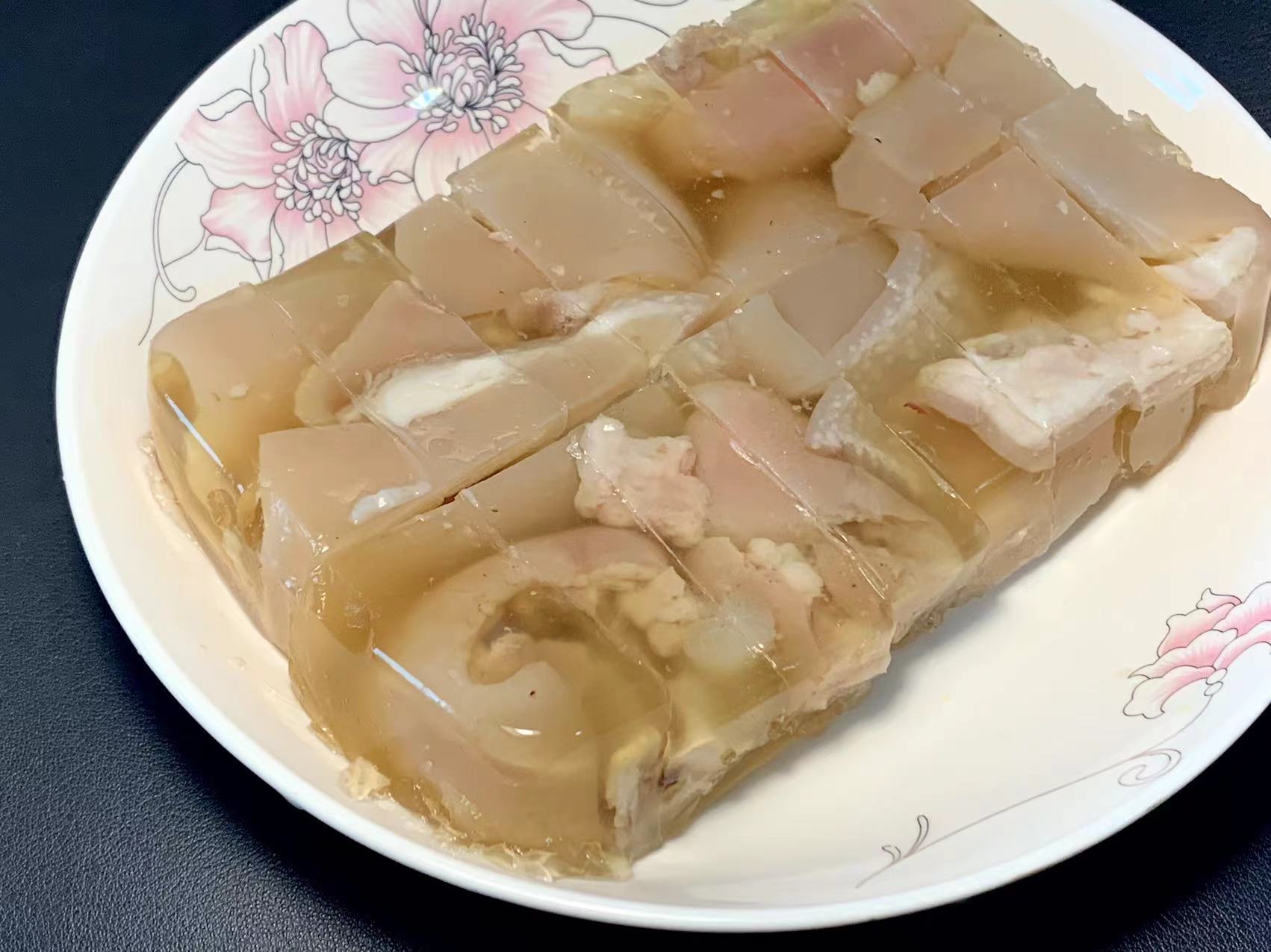 切好码盘里