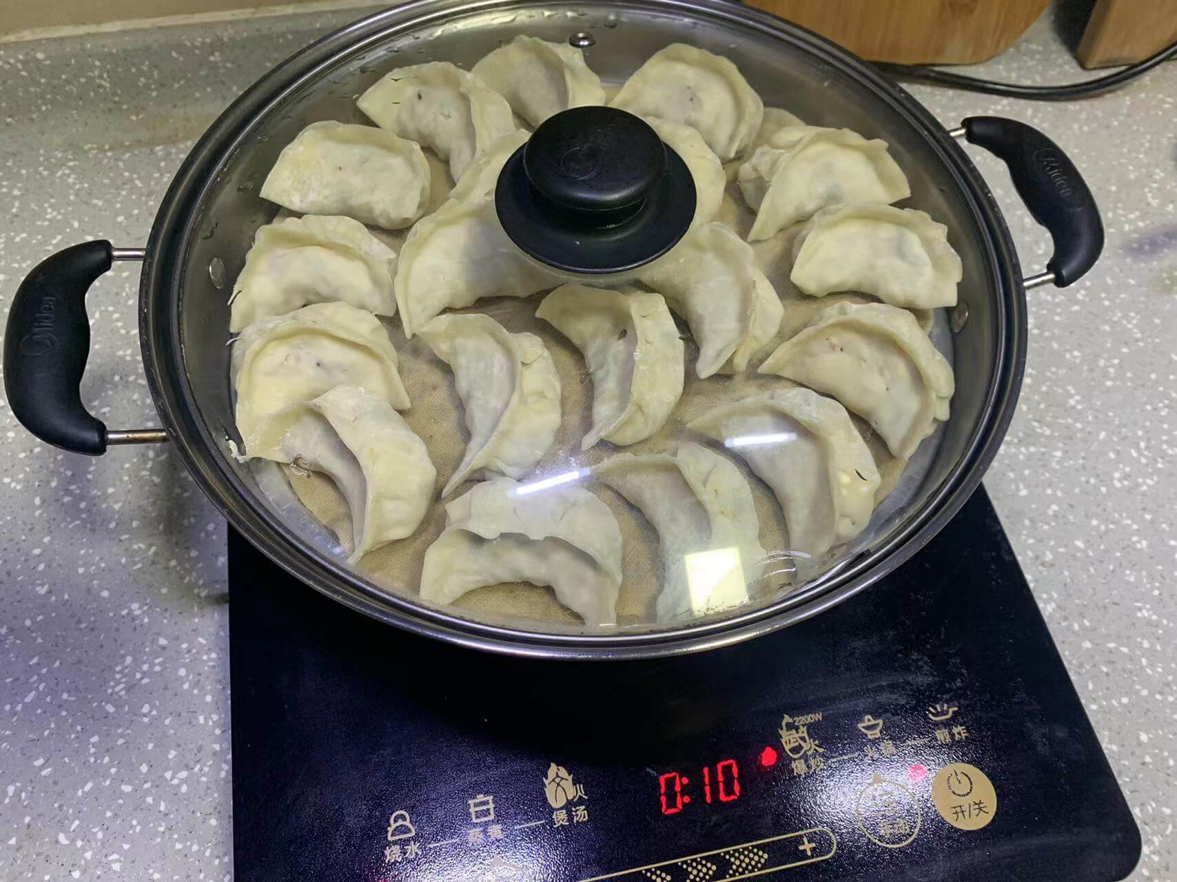 蒸之前