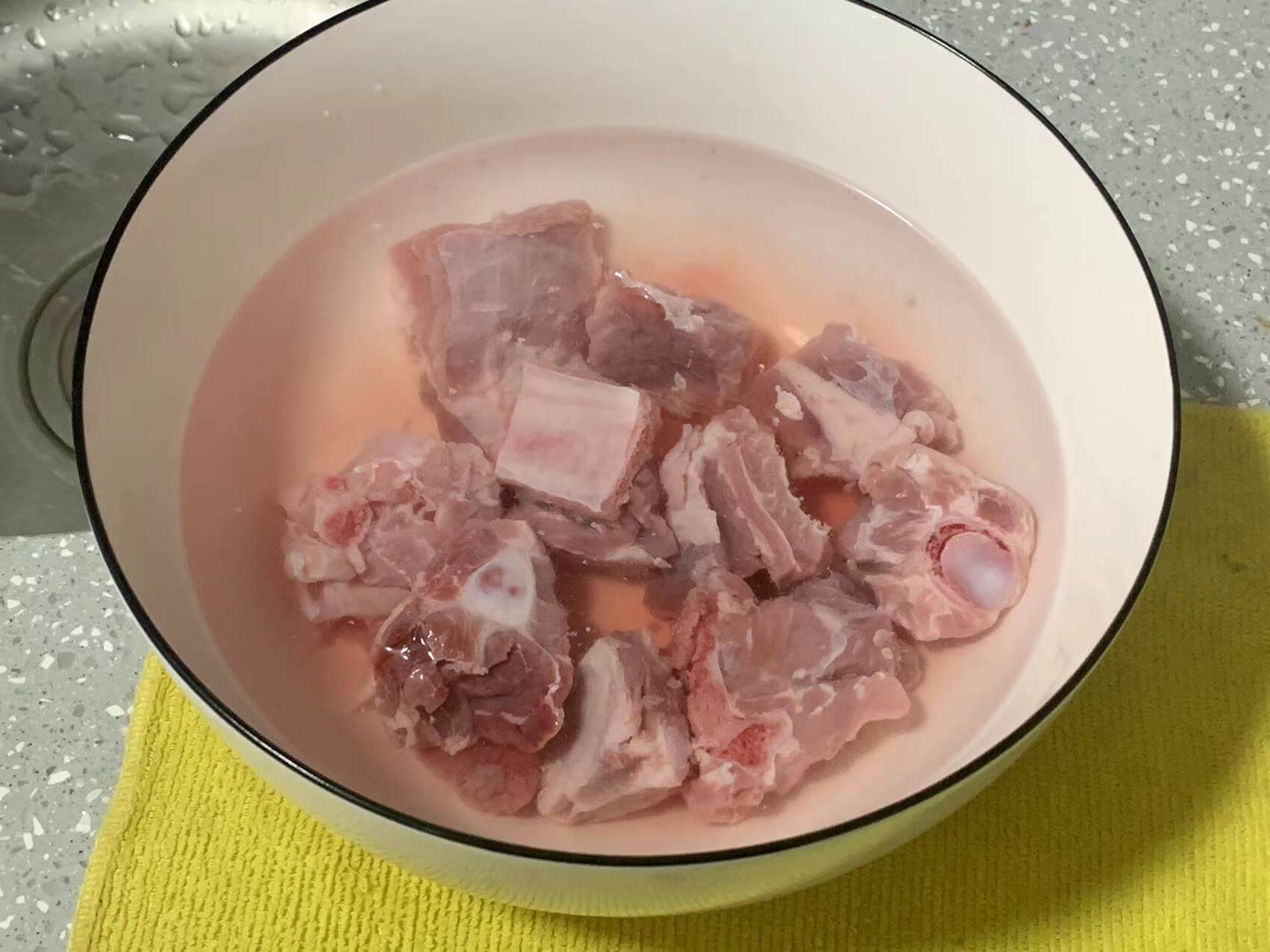 浸泡排骨