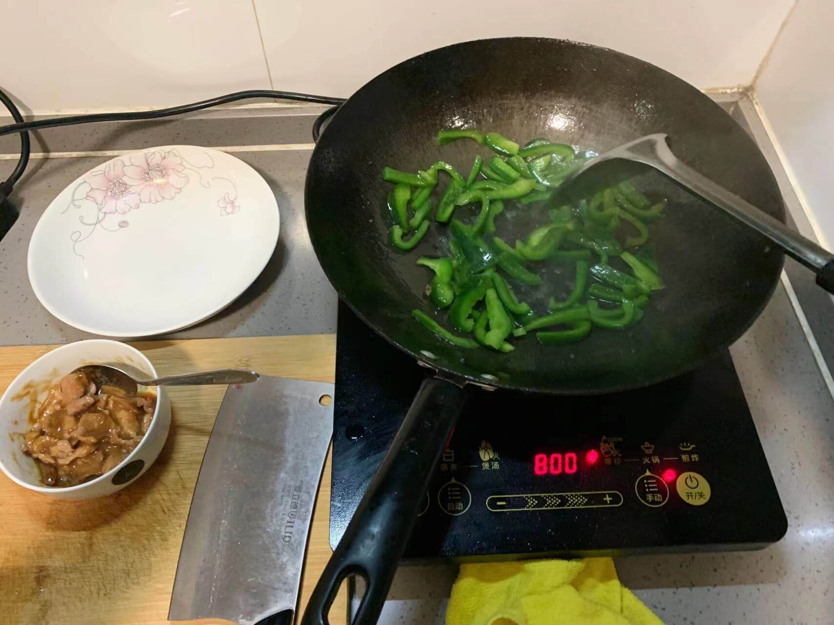 炒甜椒