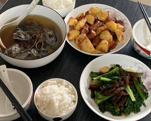 菜谱:土豆粒烤新奥尔良排骨(30min)