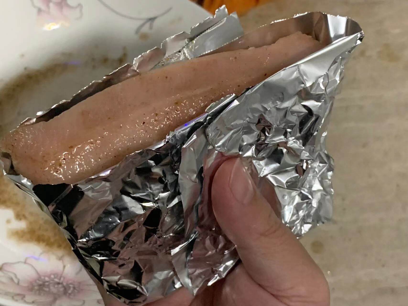 包好的样子