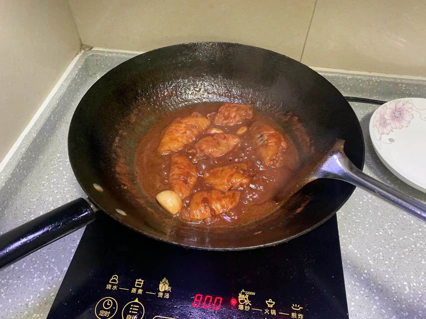 准备收汁出锅