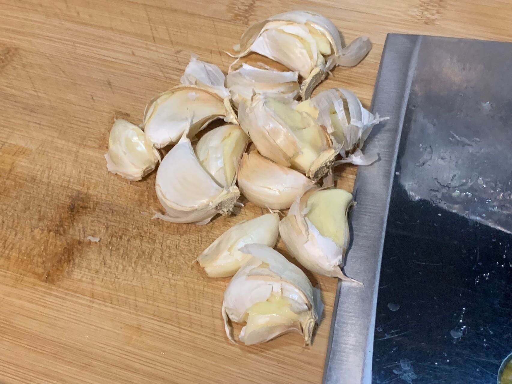 先拍碎一把