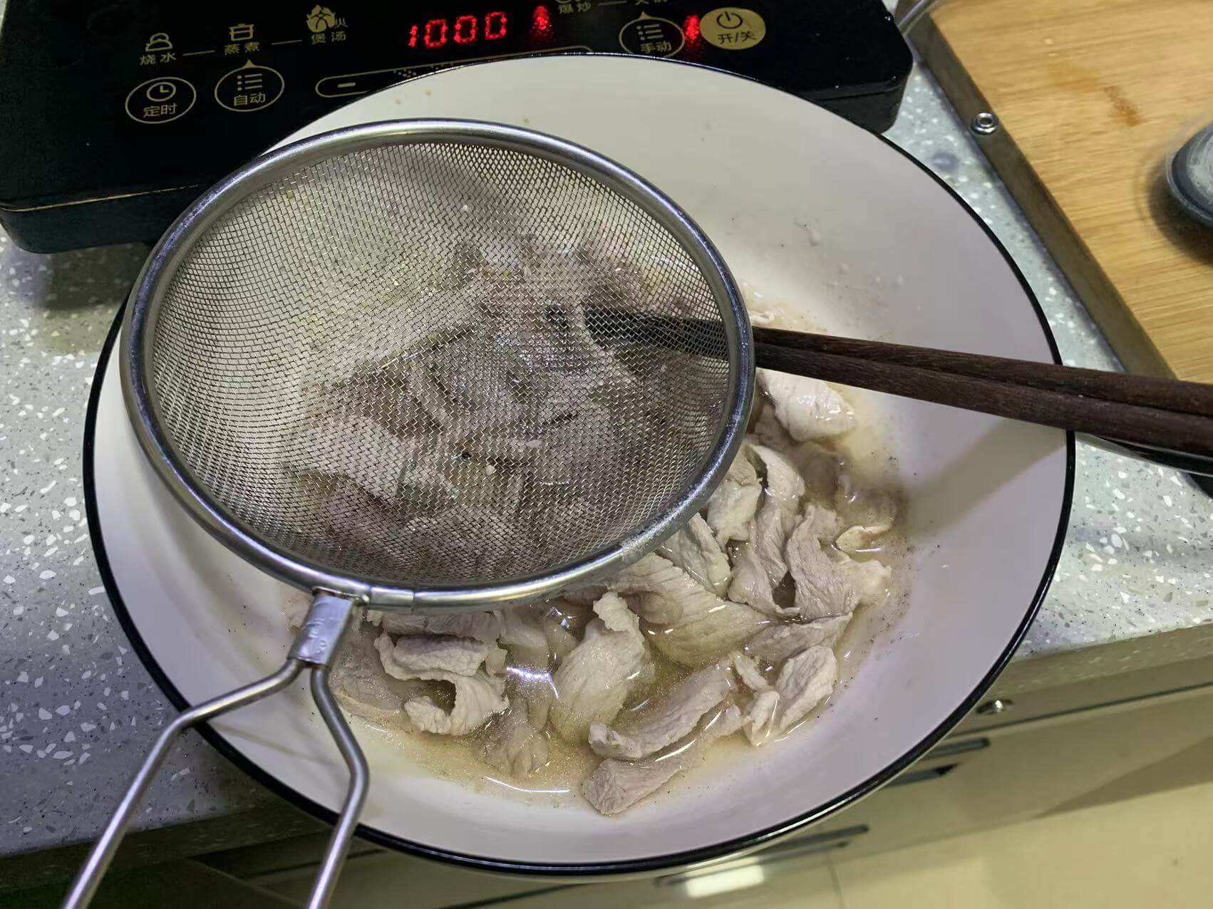 烫熟了就捞出来