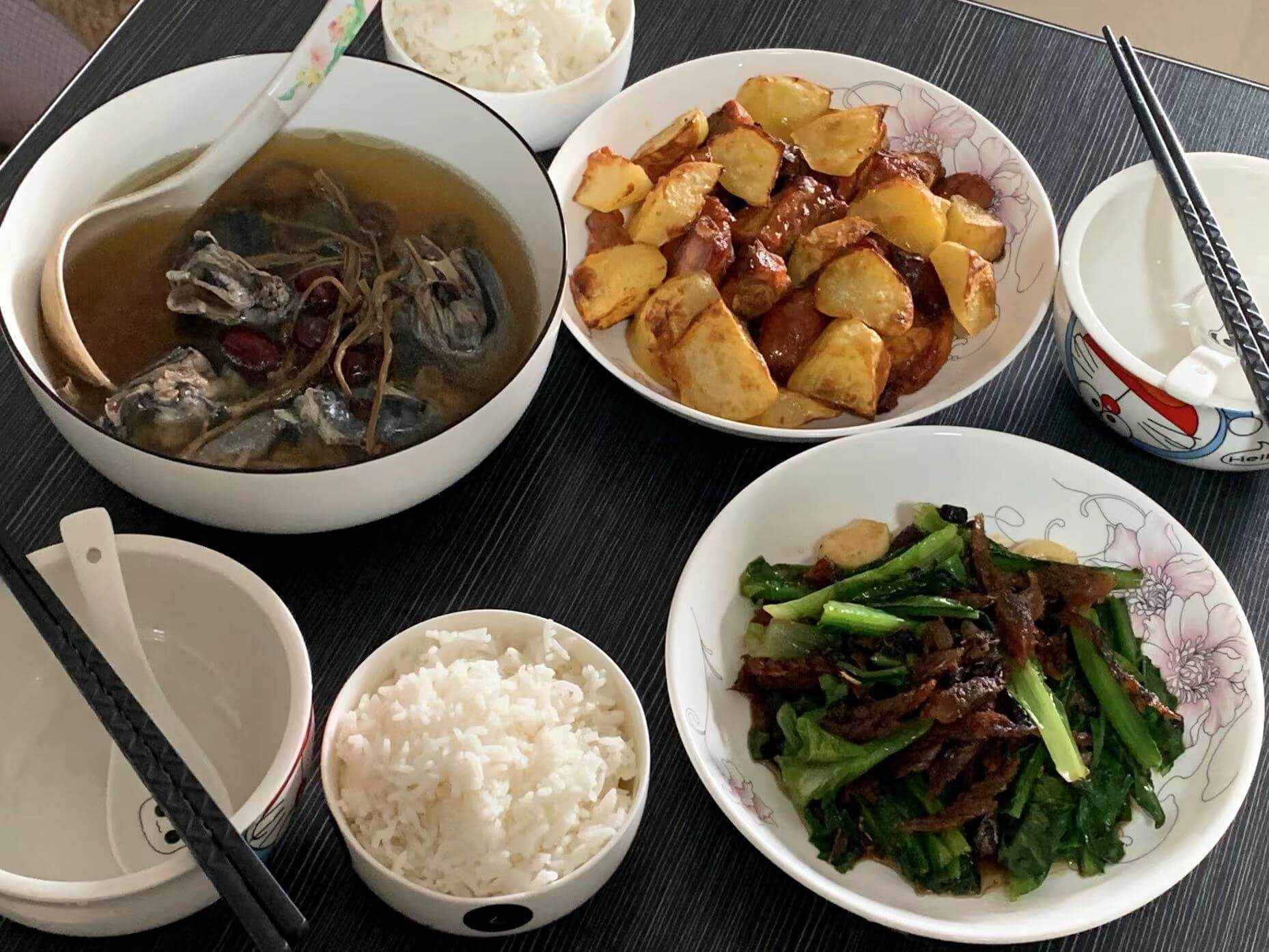 今天的午餐