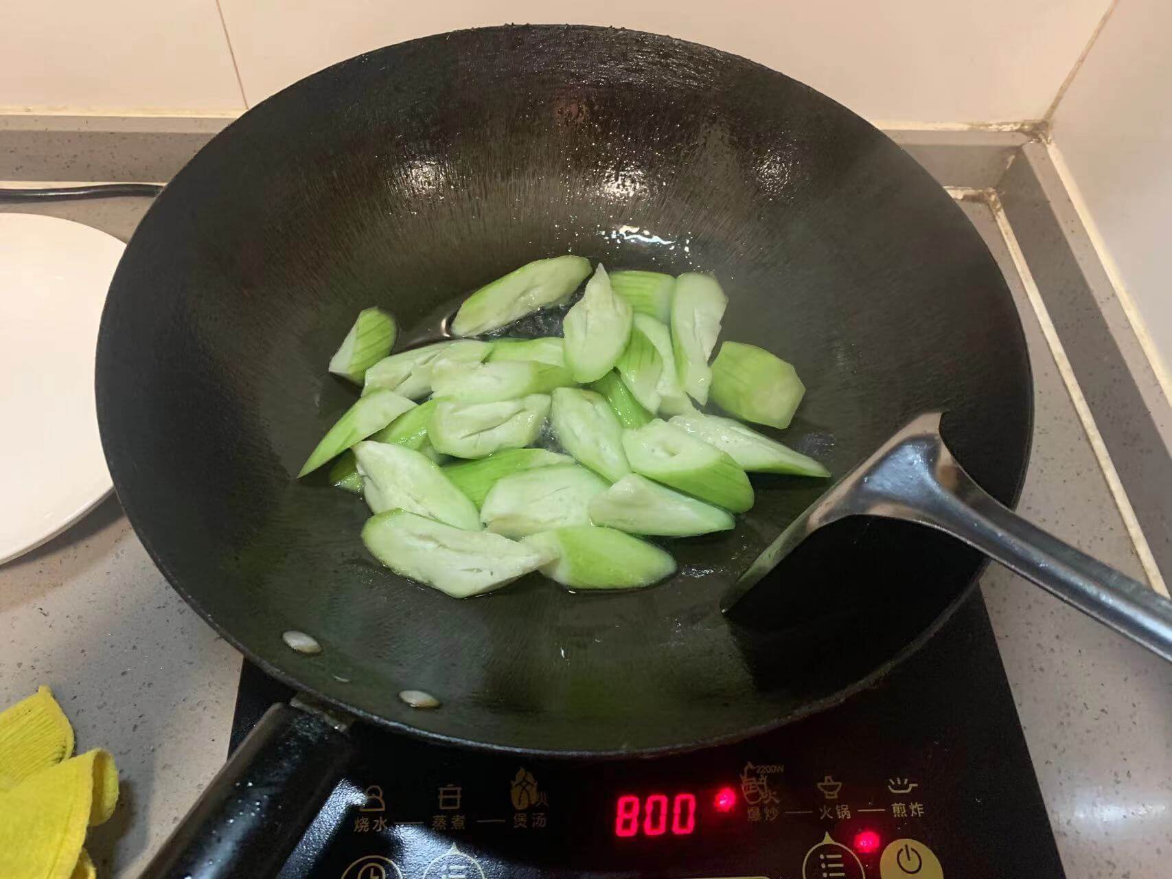 秋瓜下锅