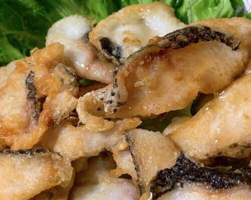 菜谱:酥炸黑鱼片(15min)