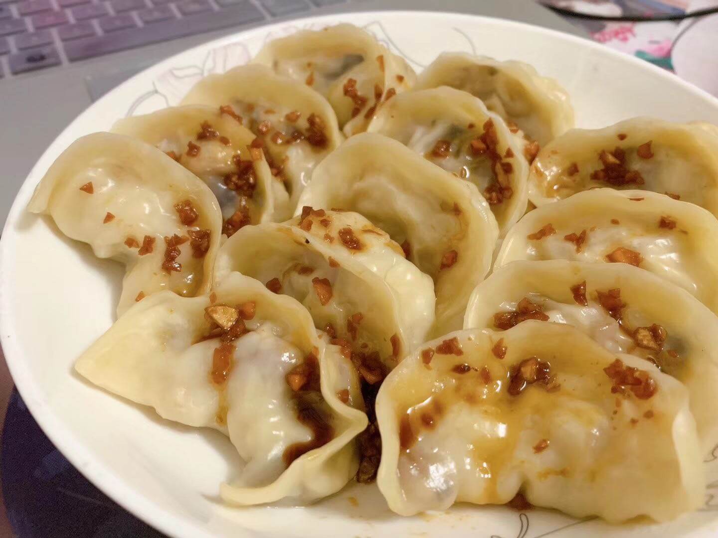 之前做的饺子醋