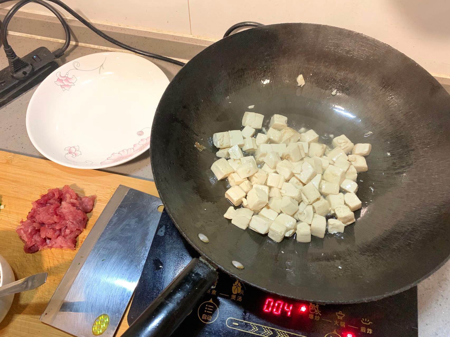 煎炒一下豆腐