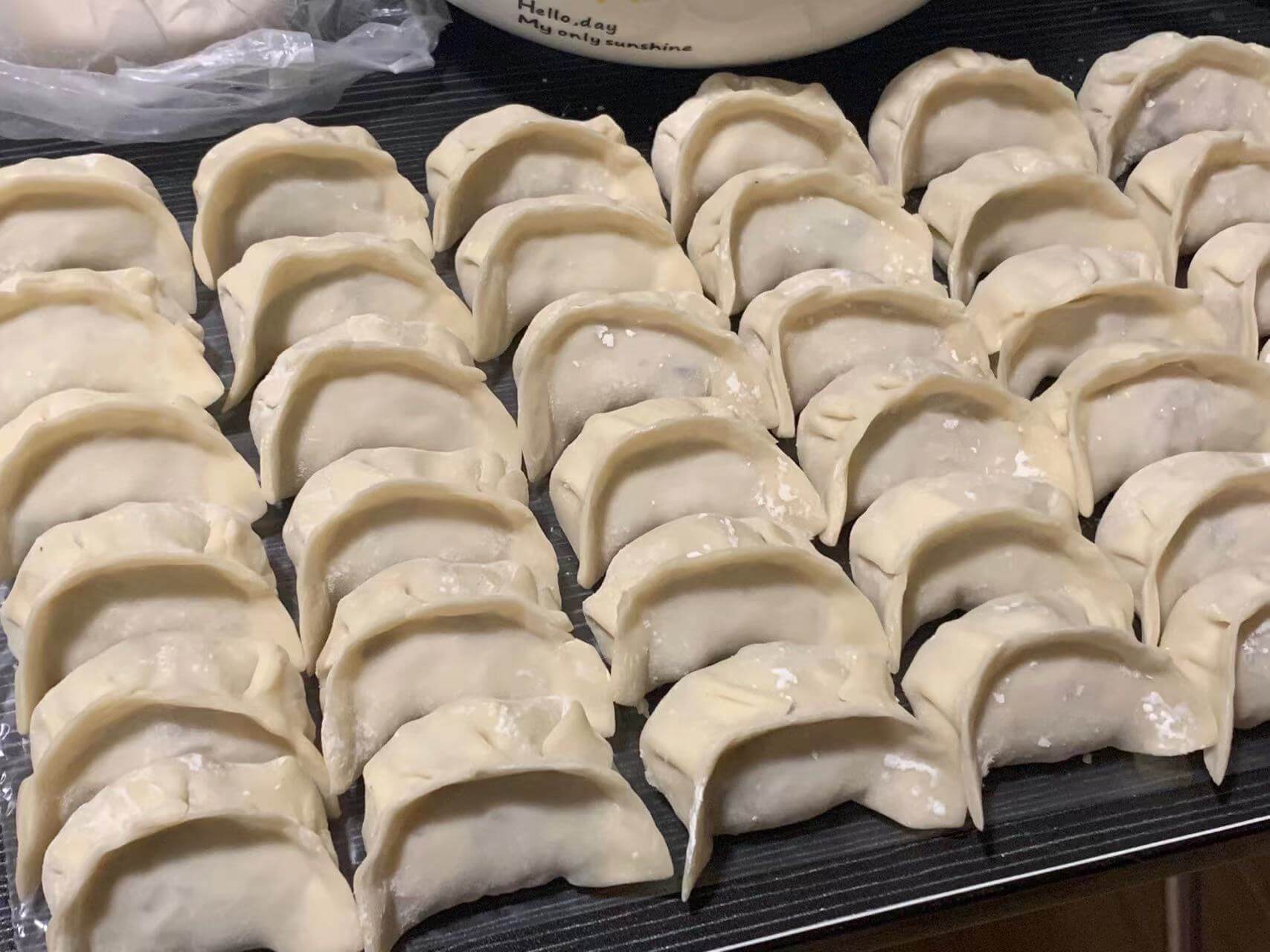 全部包好的样子
