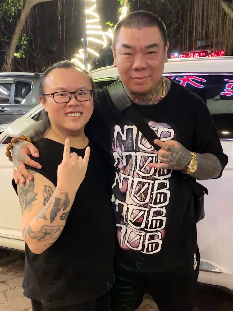 道哥的文身真的好多!