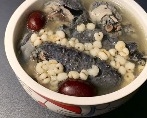 红枣薏米乌鸡汤(1.5h)