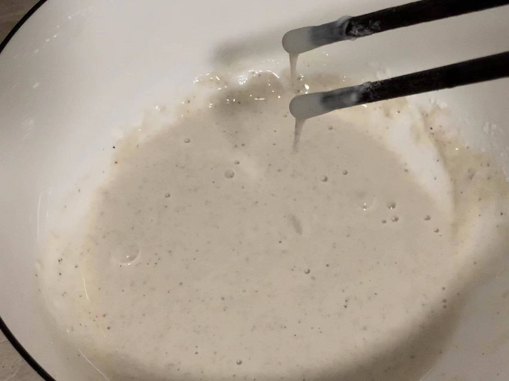 打好的面糊