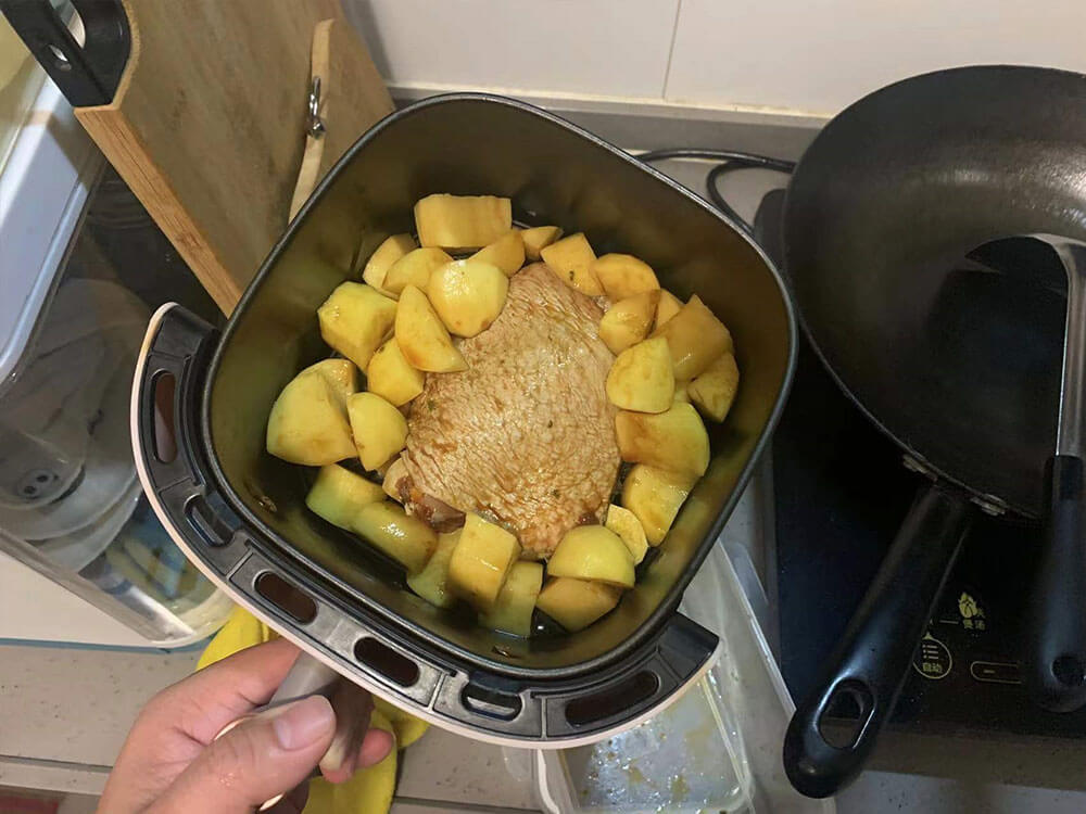 准备好的各种食材