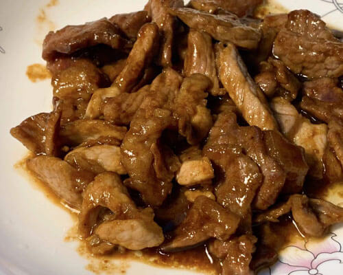 省钱菜谱:4块钱的沙茶炒肉(3min)