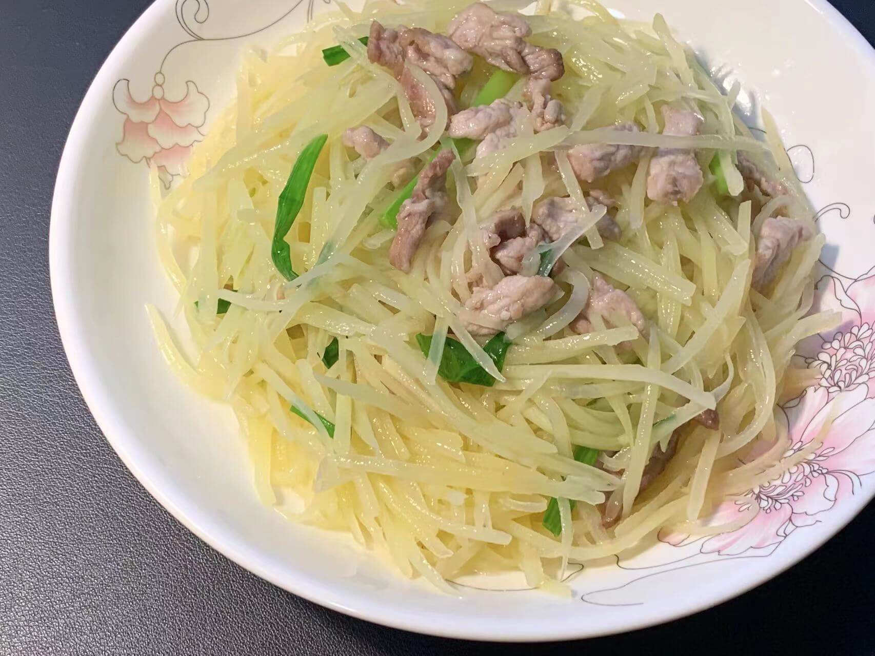 出锅装盘