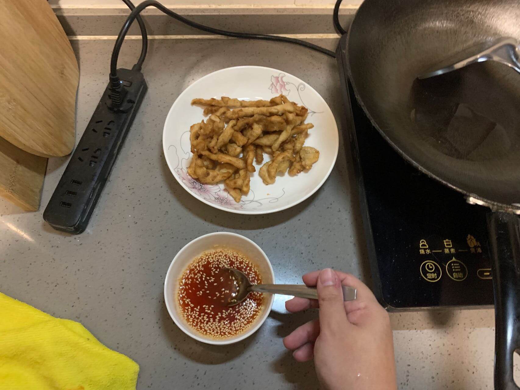 兑好的甜辣酱