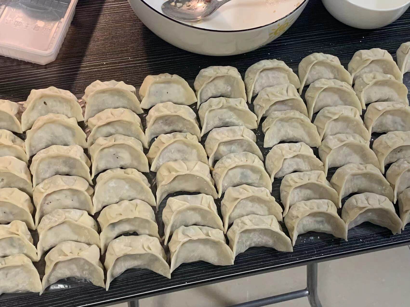 包好的饺子