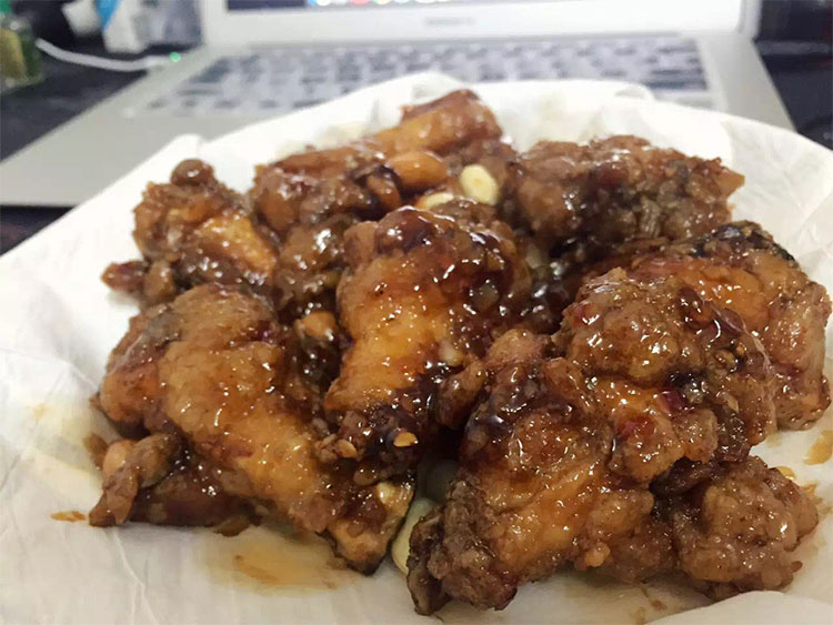 韩式炸鸡好吃!