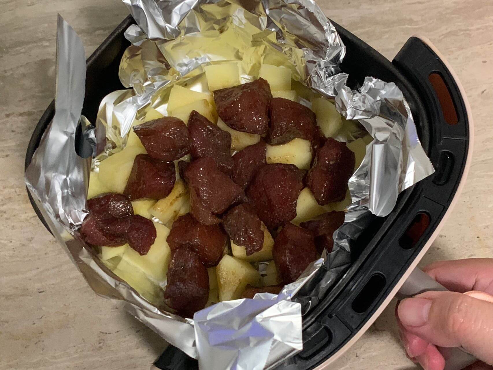 放一起包好