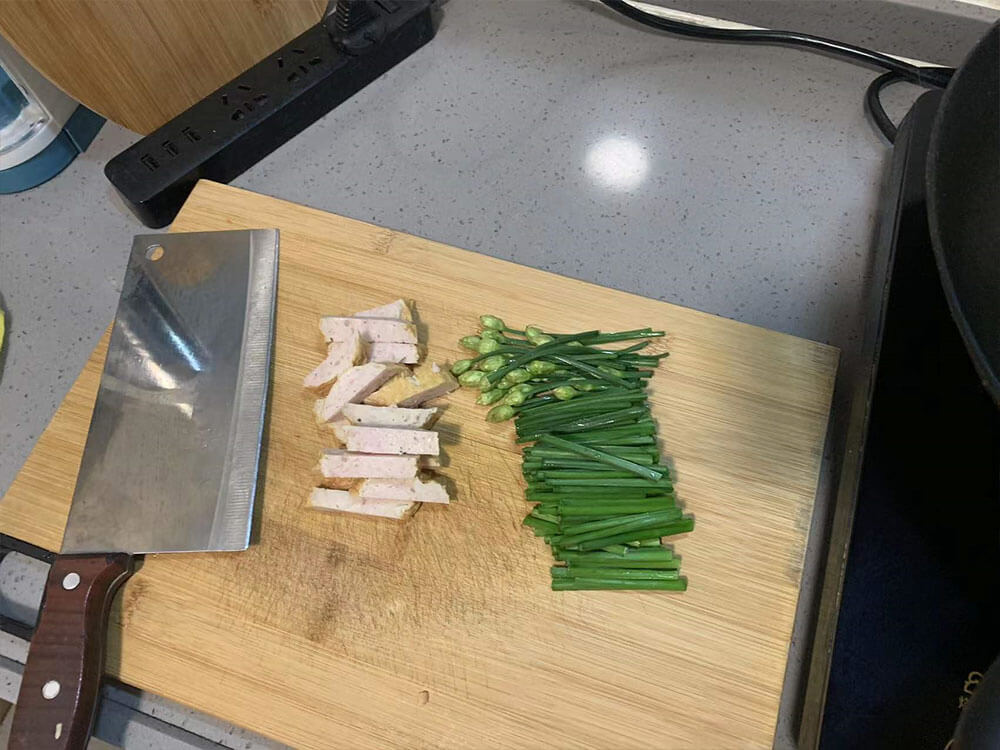 准备好的食材