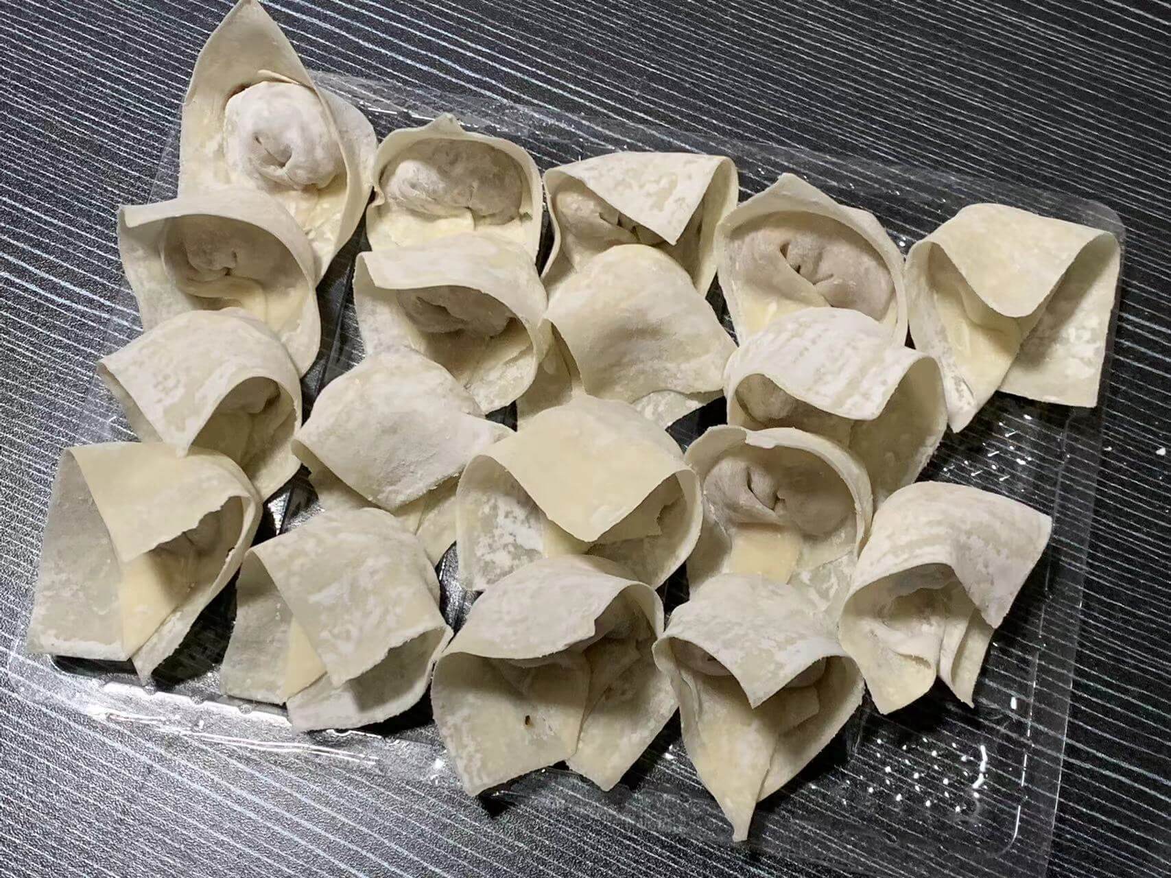 码好的云吞