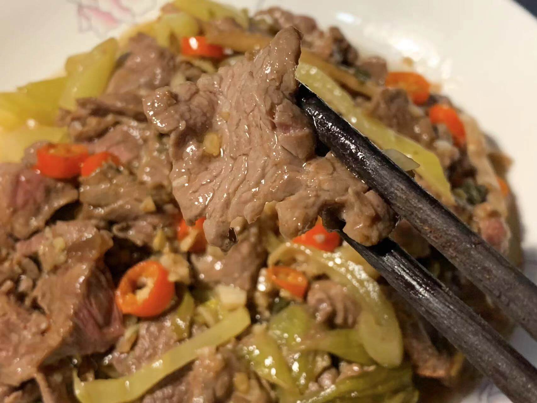 牛肉好好吃!