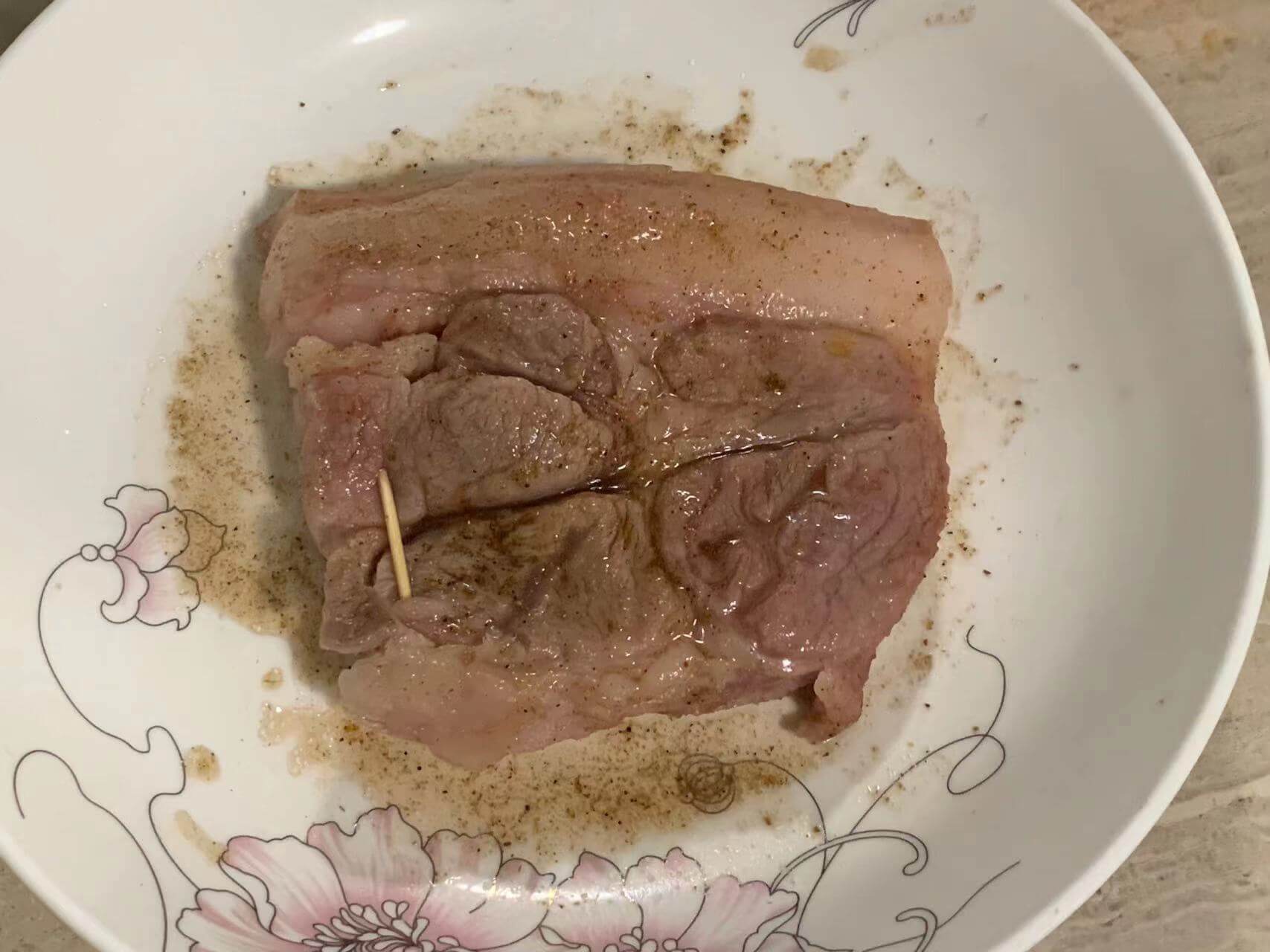 抓匀腌制