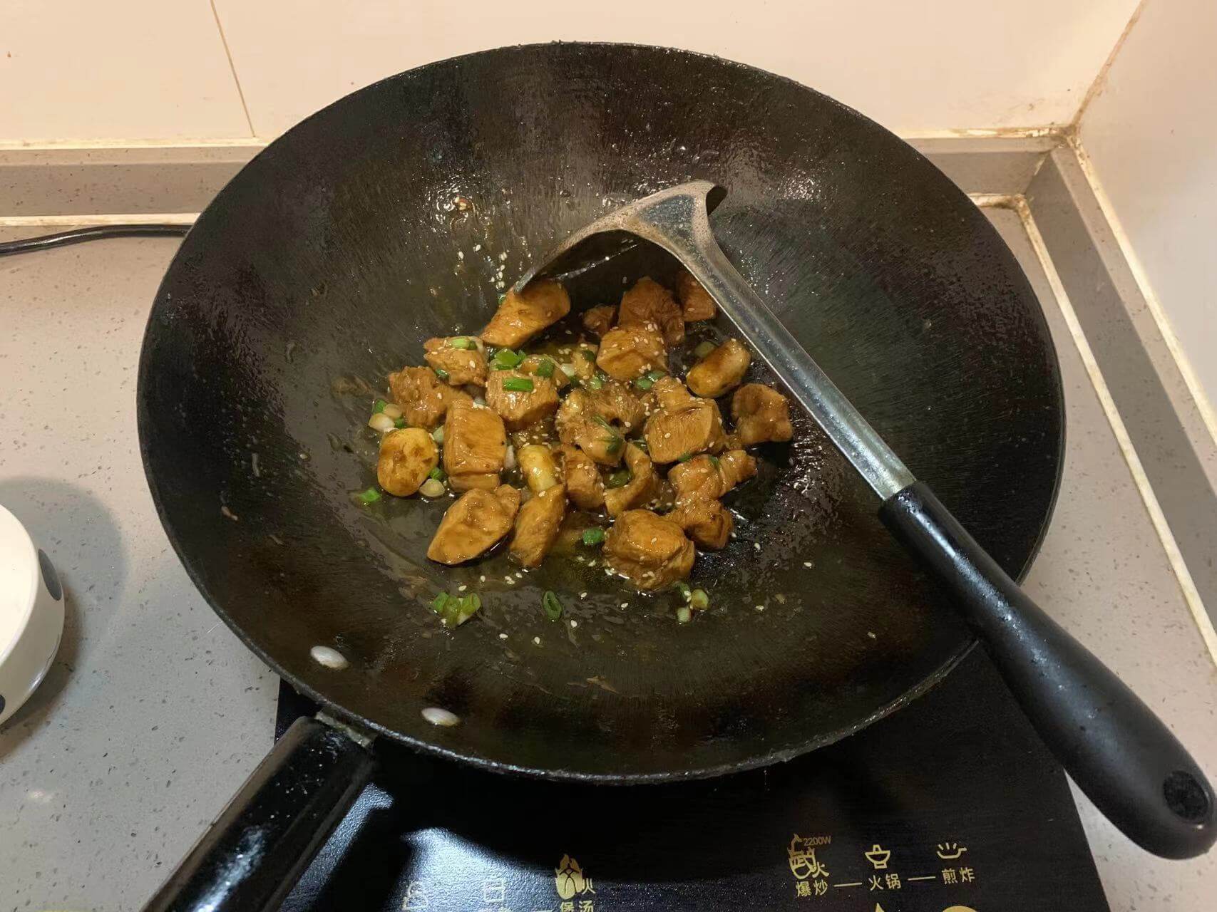 最终炒匀阶段