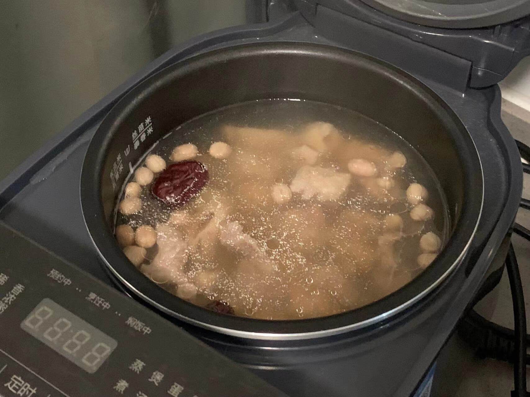电饭煲煲好的样子