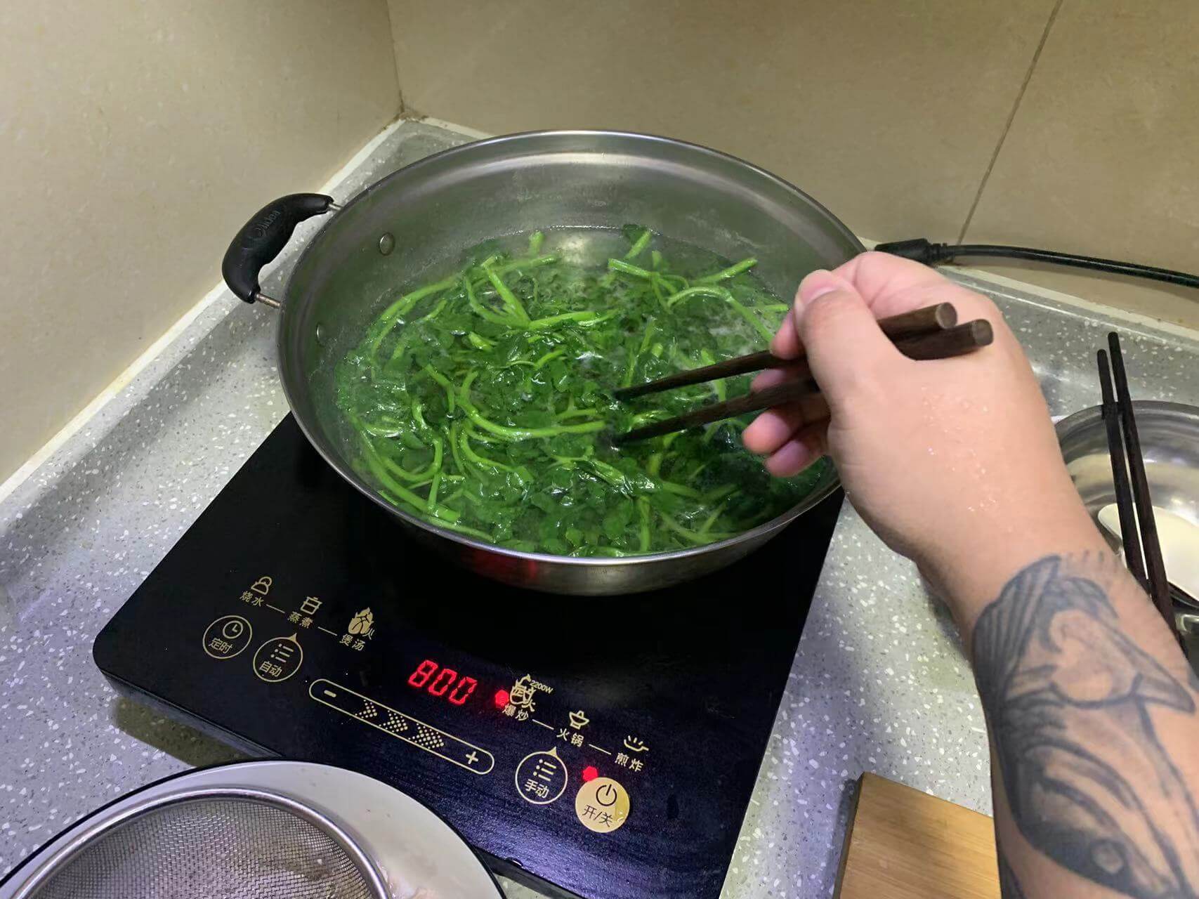 煮西洋菜